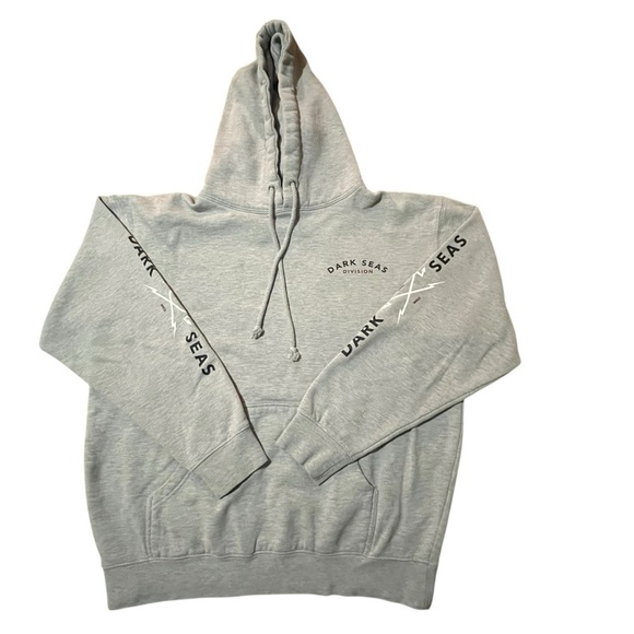 Dark Seas Other - Dark Seas Headmaster Heather Gray Hooded Hoodie Pullover Skater Sweatshirt SZ M
